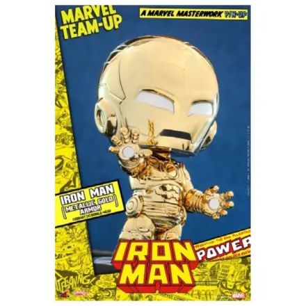 Figura Marvel Cosbaby Wave 2 Iron Man Metallic Gold Armor poza produsului