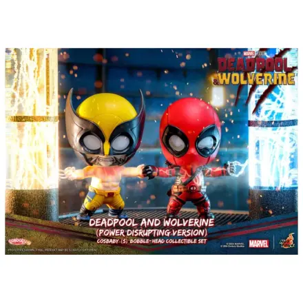 Figurina Marvel Cosbaby Wave 3 Deadpool & Wolverine Power Disrupting poza produsului