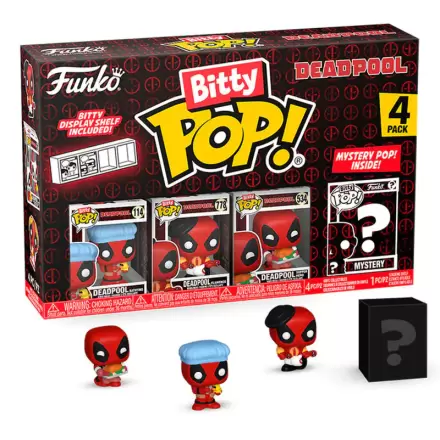 Deadpool Bitty Funko POP! Figurina Vinyl 4-Pack Bathtime 2,5 cm termékfotója