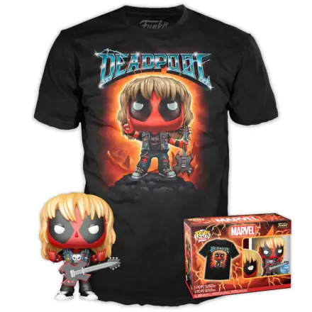 Set figurină Funko POP & Tricou Marvel Deadpool Heavy Metal termékfotója