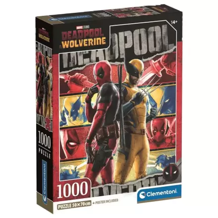 Marvel Deadpool puzzle 1000 piese poza produsului
