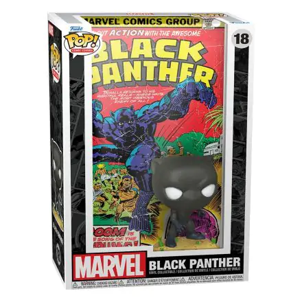 Marvel POP! Copertă Benzi Desenate Figurină Vinil Black Panther poza produsului