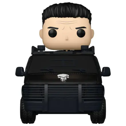 Figurina de vinil Marvel Funko POP! Comics Rides Deluxe Punisher - Punisher cu Van 15 cm poza produsului