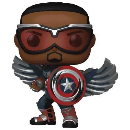 Marvel Funko POP! Comics Figurina de vinil Captain America (Sam Wilson) (Comic Deco) Exclusiv 9 cm poza produsului