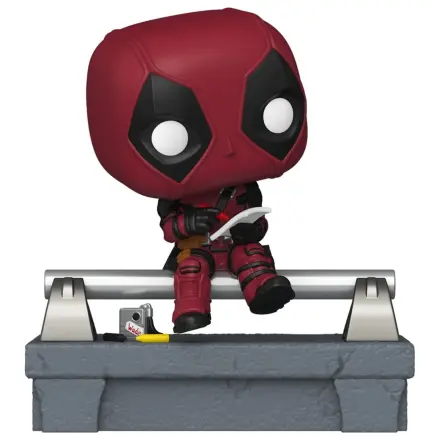 Marvel Funko POP! Figurina Deluxe din Vinil Deadpool on Bridge 9 cm poza produsului