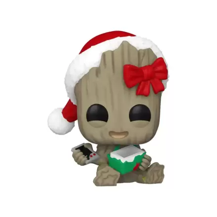 Marvel Funko POP! Figurina din vinil Holiday Groot 9 cm termékfotója