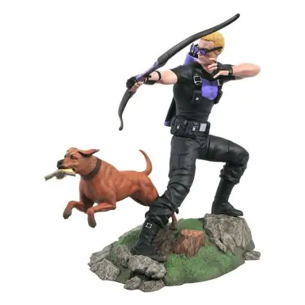 Marvel Comic Gallery Statuie PVC Hawkeye cu Pizza Dog 23 cm termékfotója