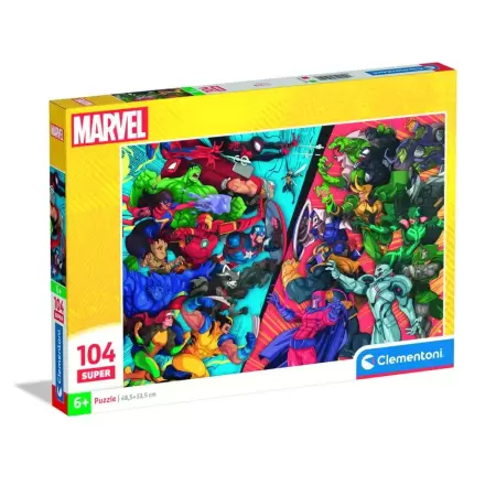 Marvel Heroes vs Villains super puzzle 104 piese termékfotója