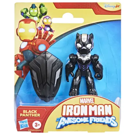 Marvel Iron Man And His Awesome Friends Black Panther figurina 7cm poza produsului