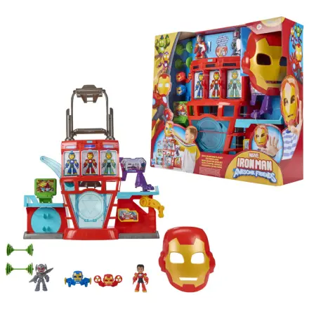 Marvel Iron Man And His Awesome Friends Headquarters set de joaca poza produsului