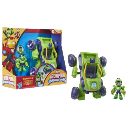 Marvel Iron Man Si prietenii sai minunati Hulk figurina si vehicul poza produsului