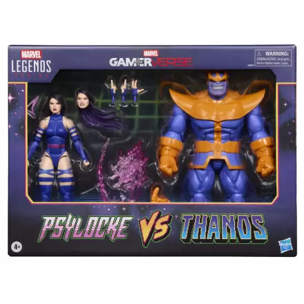 Marvel Legends Gameverse Psylocke vs Thanos pachet 2 figurine 15cm poza produsului