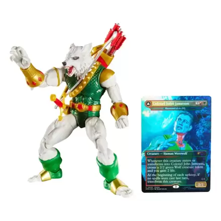 Marvel Legends Magic: The Gathering Figurina de Actiune Man-Wolf (plus Exclusive Foil Card) 15 cm poza produsului