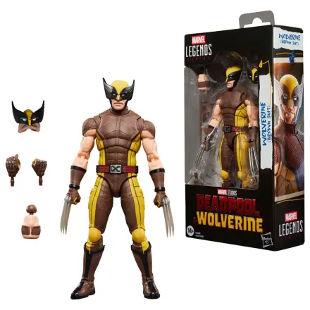 Marvel Legends Series Deadpool & Wolverine - figurina Wolverine Brown Suit 15cm poza produsului