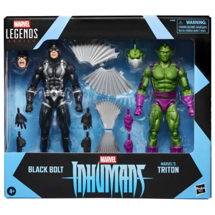 Marvel Legends Series Inhumans Black Bolt & Triton pachet 2 figurine 15cm poza produsului
