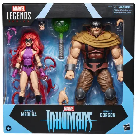 Marvel Legends Series Inhumans Medusa & Gorgon pachet 2 figuri poza produsului