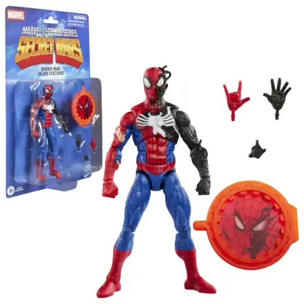 Marvel Legends Series Secret Wars Spiderman Alien Costume figurina 15cm poza produsului