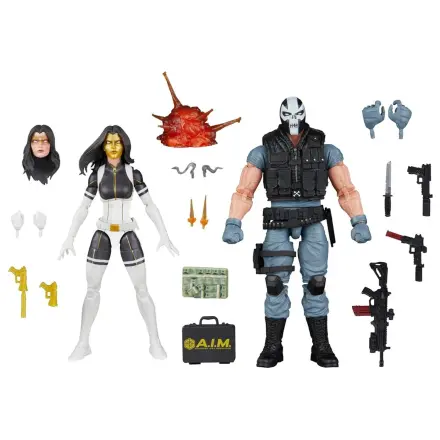 Marvel Legends Series Super Villains Madame Masque & Crossbones pachet 2 figurine 15cm poza produsului