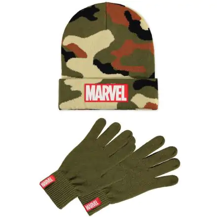 Set caciula si manusi cu logo Marvel poza produsului