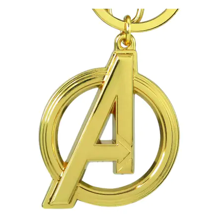 Marvel Breloc Metalic Avengers Classic A Logo Gold Colored poza produsului