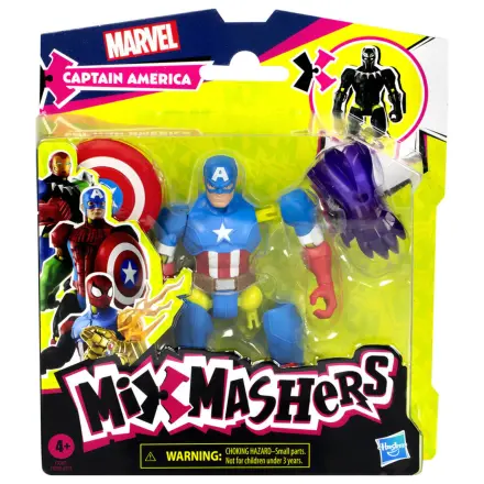 Marvel Mix Mashers figurina Captain America 12cm poza produsului