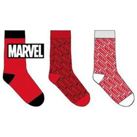 Sosete barbatesti Marvel Red 39/42 poza produsului