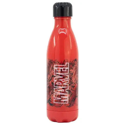 Marvel Red Sticla de apa din plastic cu capac cu filet 660 ml poza produsului