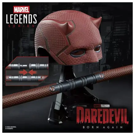 MARVEL Helmet & Billy club Replica premium de rol Daredevil Legend Series poza produsului