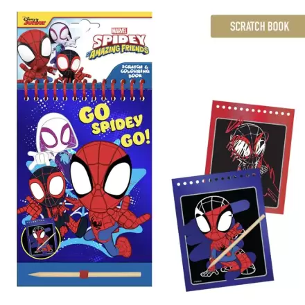 Marvel Spidey Amazing Friends set de papetărie scratch termékfotója