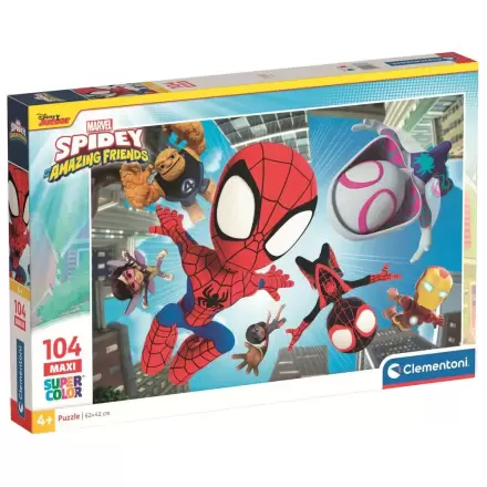 Marvel Spidey and His Amazing Friends maxi puzzle 104 piese poza produsului