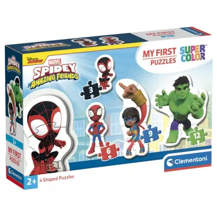 Marvel Spidey and His Amazing Friends puzzle 3-6-9-12 piese termékfotója