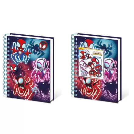 Marvel Spidey and the Amazing Friends Caiet A5 poza produsului
