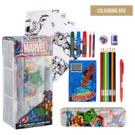 Marvel set de papetarie pentru colorat poza produsului