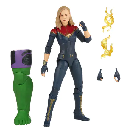 Figurină de acțiune Marvel Legends Captain Marvel (BAF: Totally Awesome Hulk) 15 cm termékfotója