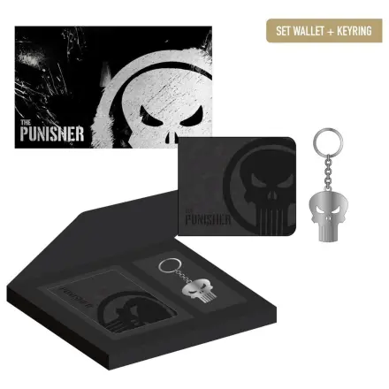 Set cadou Marvel The Punisher portofel și breloc poza produsului