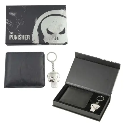 Set cadou Marvel The Punisher portofel și breloc poza produsului