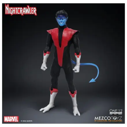 Marvel X-Men One:12 Collective Action Figure 1/12 Nightcrawler 16 cm poza produsului