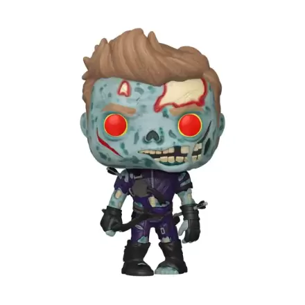 Marvel Zombies Funko POP! Marvel Vinyl Figurina Zombie Hawkeye 9 cm poza produsului