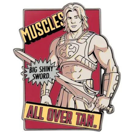 Masters of the Universe 2026 insigna pin He-Man Editie Limitata poza produsului