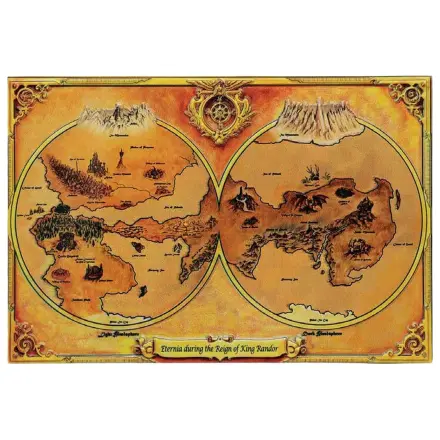 Masters of the Universe Replica Harta Metalica Eternia Editie Limitata 10 x 15 cm poza produsului