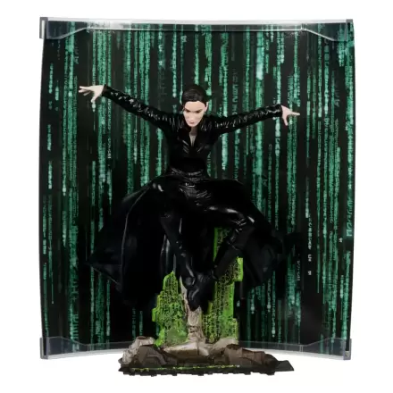 Figurină de acțiune Matrix Movie Maniacs Trinity 15 cm [AMBALAJ DETERIORAT] termékfotója