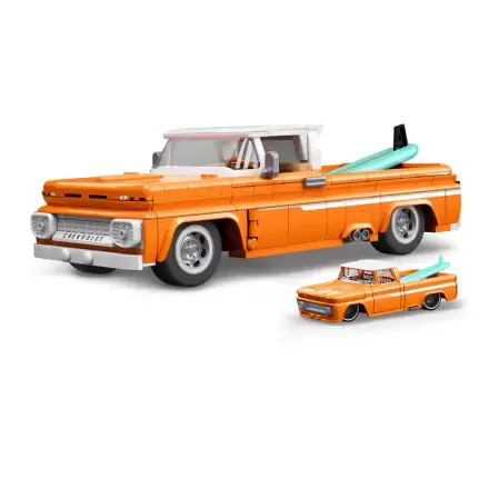 Set de construit Mattel Brick Shop Hot Wheels Elite Series 1/16 Custom '62 Chevy Pickup poza produsului