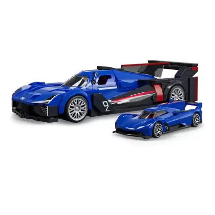 Mattel Brick Shop Hot Wheels Speed Series Building Set Set de construit 1/32 Cadillac Project GTP Hypercar poza produsului