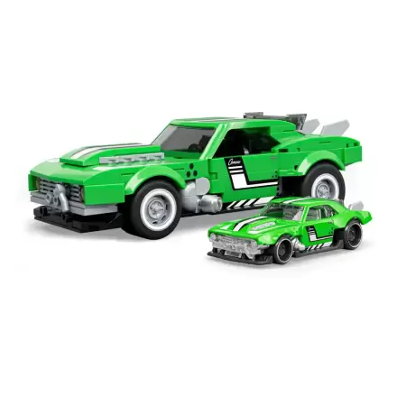 Mattel Brick Shop Hot Wheels Speed Series Set de Construcție 1/32 Custom '68 Camaro poza produsului