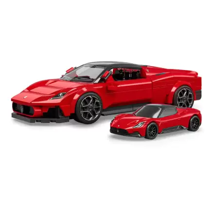 Mattel Brick Shop Hot Wheels Speed Series Building Set 1/32 Maserati MC20 set de construcție poza produsului