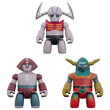 Mazinger Z Brickroid Figurina de actiune Mechanical Beasts Set 1 5 cm poza produsului