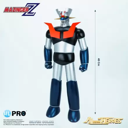 Figurină Vinyl Mazinger Z Legion of Heroes Mazinger Z Silver Color 40 cm poza produsului
