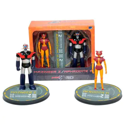 Set 2 Figurine Mazinger Z Action Figures Mazinger Z & Afrodita A 15 - 18 cm poza produsului