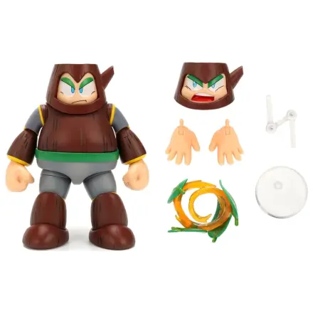 Figurină de acțiune Mega Man Wood Man 11 cm poza produsului