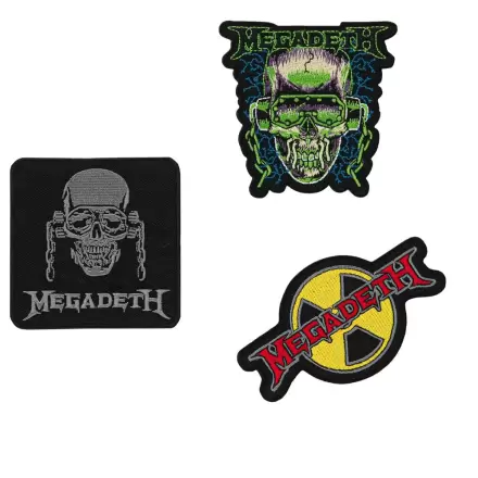 Megadeth Set 3 Patch-uri poza produsului